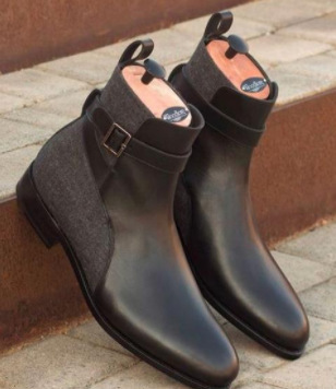 Mens Boots | Leicester Chelsea Boot Boots Black