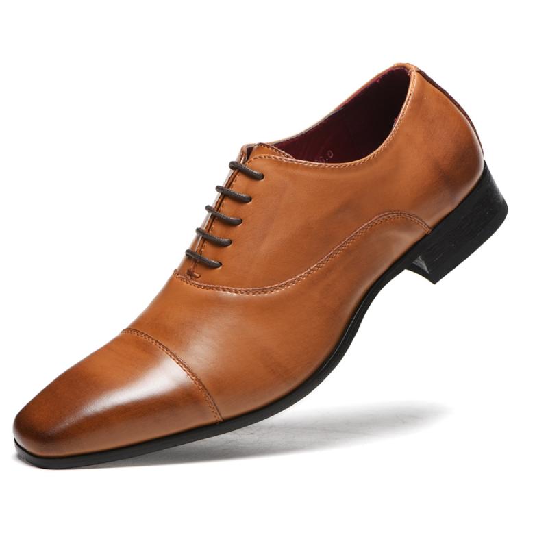 Mens Dress Shoes | Decker Oxford Shoe Dress Shoes Cognac