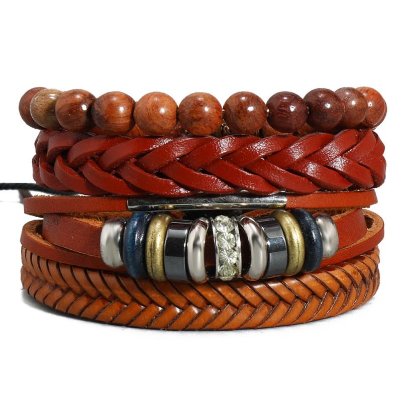 Mens Jewelry & Watches | Castagno Bracelet Accessories Brown