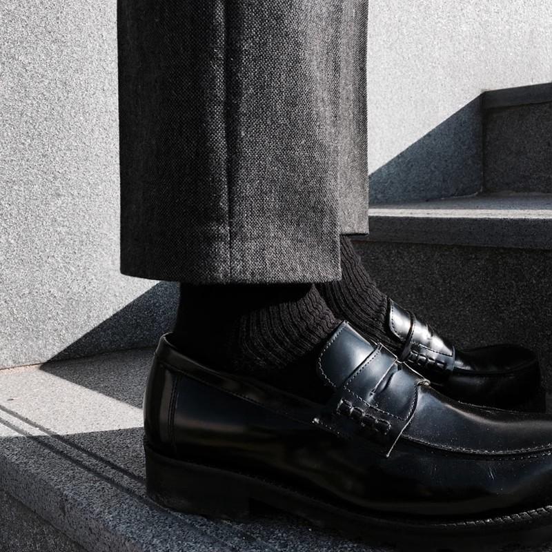 Mens Loafers & Slip-Ons | Aleris Loafer – Lug Sole Dress Shoes Black