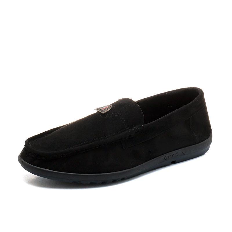 Mens Loafers & Slip-Ons | Orlovoflex Driving Shoe Casual Shoes Black