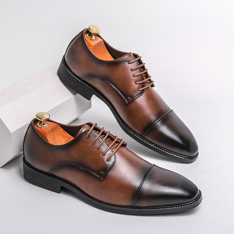 Mens Oxfords & Lace-Ups | Drayson Derby Shoe Dress Shoes Cognac