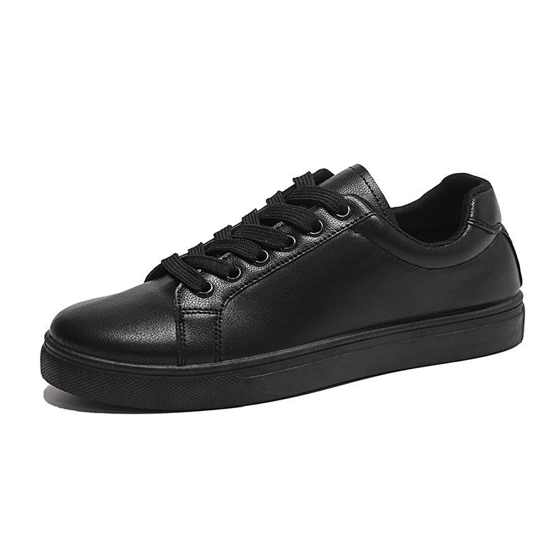 Mens Sneakers | Finespec Low Top Sneaker – Cup Sole Mens Black/Black