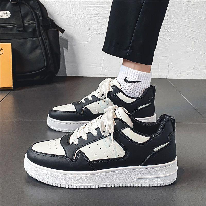 Mens Sneakers | Zethan Low Top Sneaker – Cup Sole Mens Black/White