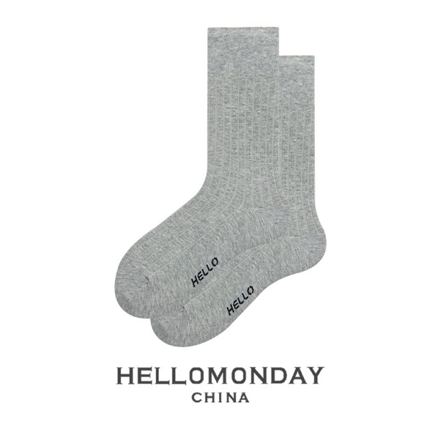 Mens Socks | Duflos No-Show Sock Accessories Grey