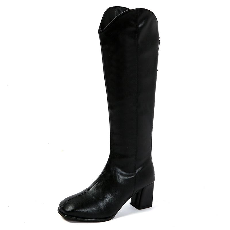 Womens Boots | Beatrine Over-The-Knee Boot – Black Boots Black