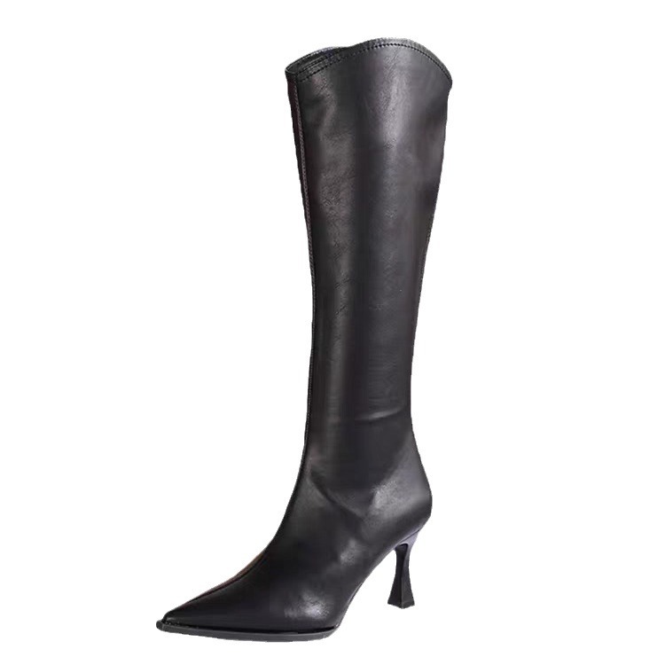 Womens Boots | Devondra Knee-High Boot – Stiletto Heel Boots Boots