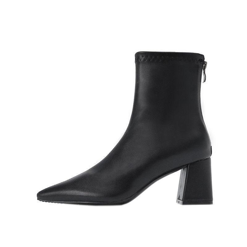 Womens Boots | Haucan Ankle Boot – Block Heel Boots Boots