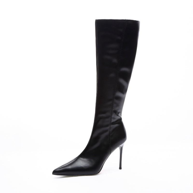 Womens Boots | Laroche Knee-High Boot – Black Boots Black