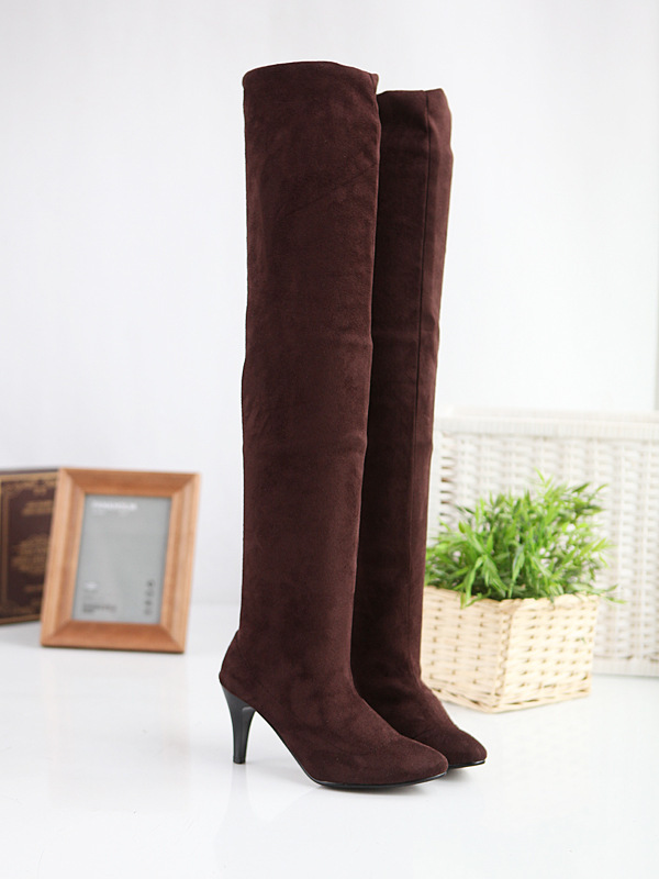 Womens Boots | Muttsee Knee-High Boot – Brown Boots Boots