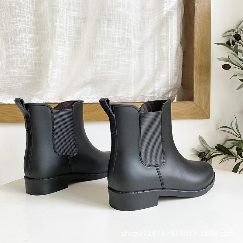 Womens Boots | Rain Chelsea Rain Boot Boots Black Overflow