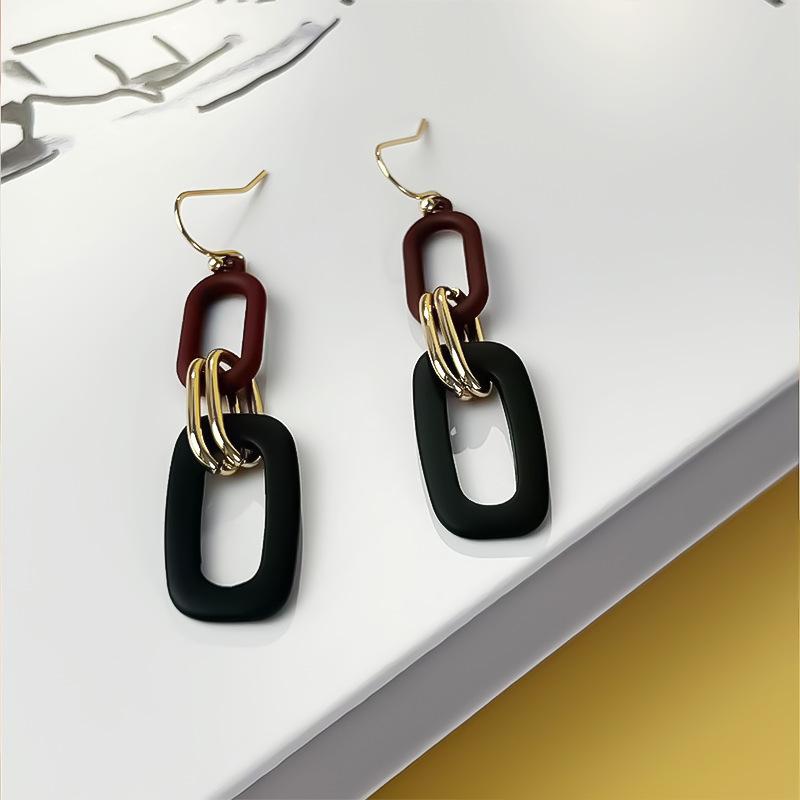 Womens Jewelry | Sevyn Chandelier Earrings Accessories Black/Gold Multi