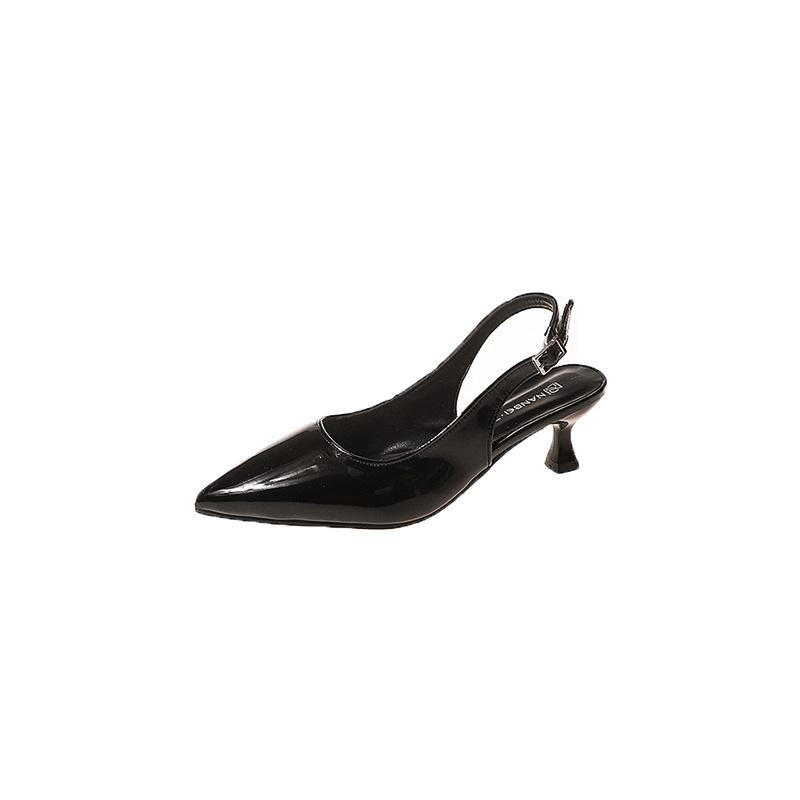 Womens Kitten Heels | Lennoxie Slingback Heel Heels Black