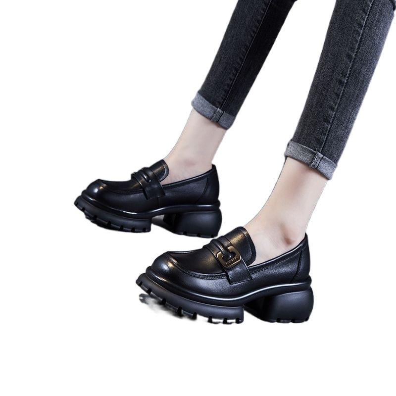 Womens Loafers & Oxfords | Bigwalk Loafer – Lug Sole Loafers & Oxfords Black