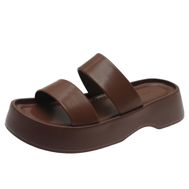 Womens Sandals | Thilda Wedge Sandal Sandals Cognac