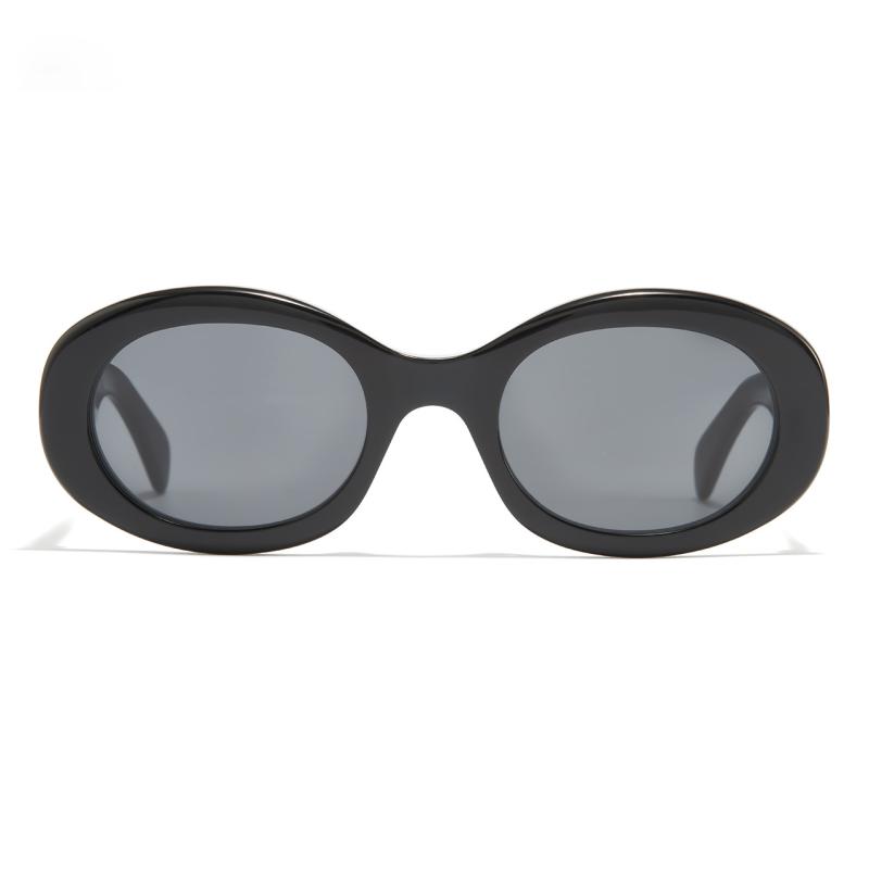 Womens Sunglasses | Celiane Oval Sunglasses Accessories Black