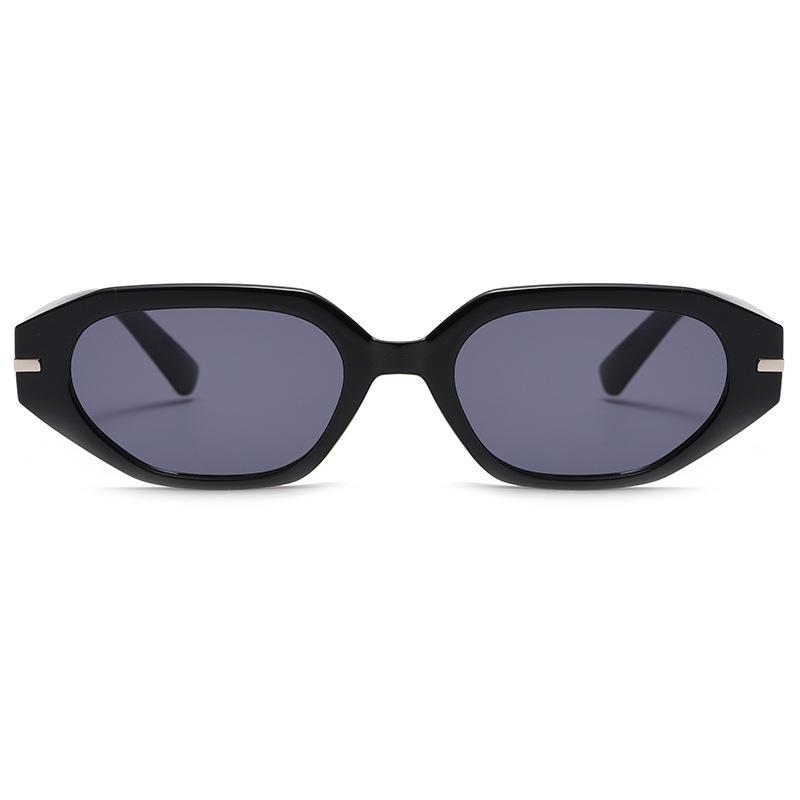 Womens Sunglasses | Hepburn Oval Sunglasses Accessories Black