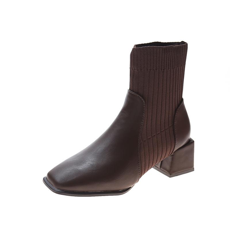 Womens Boots | Ganina Chelsea Boot – Block Heel Boots Boots